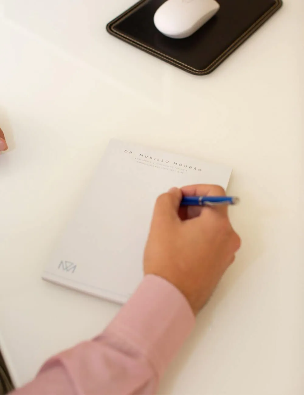 Registro de orientações durante o atendimento